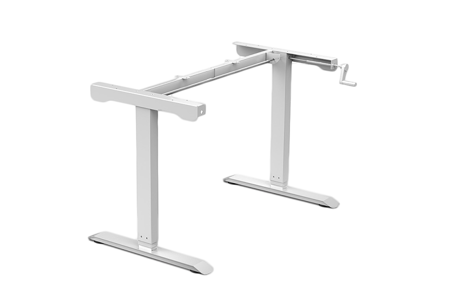 WK-S2A2-E Scrivania ergonomica con sollevamento a leva singola a manovella